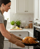 Genuine Leather Oven Mitts Wholesale | Custom Heat Resistant Baking & Grilling Gloves Manufacturer