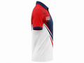 Custom Esports Tournament Staff Polo Shirt | Wholesale Gaming Event Staff Shirt | Navy Red White | Apparels Bridge