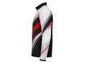 Custom ping pong Quarter Zip Top – Red Black Ping Pong Teamwear for Wholesale Buyers