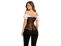 Floral Brocade Underbust Corset Belt Wholesale | Renaissance Steampunk Waist Cincher