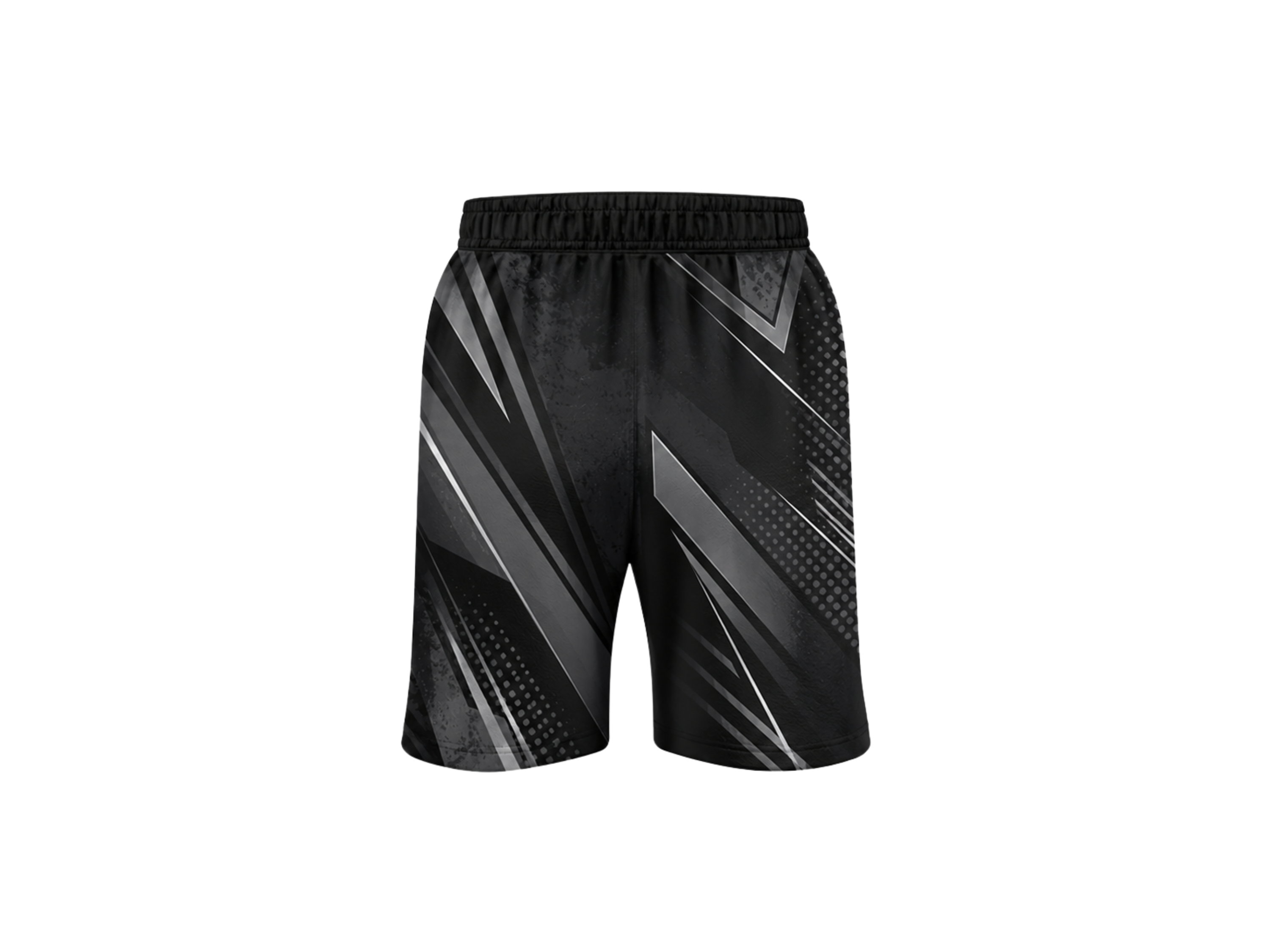 Black & Gray ESports Shorts – Custom Team Gaming Uniform, Wholesale Bulk, Low MOQ