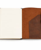 Personalized Leather Journal Cover Wholesale | Refillable A5 Notebook Cover Private Label Manufacturer