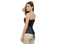 Black Satin Overbust Corset Wholesale | Sweetheart Bustier Bridal Corset Manufacturer