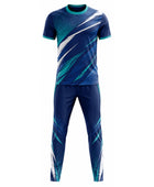 Blue & Teal Padel Uniform – Custom Team Jersey & Shorts, Wholesale Bulk, Low MOQ