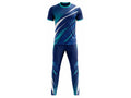 Blue & Teal Padel Uniform – Custom Team Jersey & Shorts, Wholesale Bulk, Low MOQ