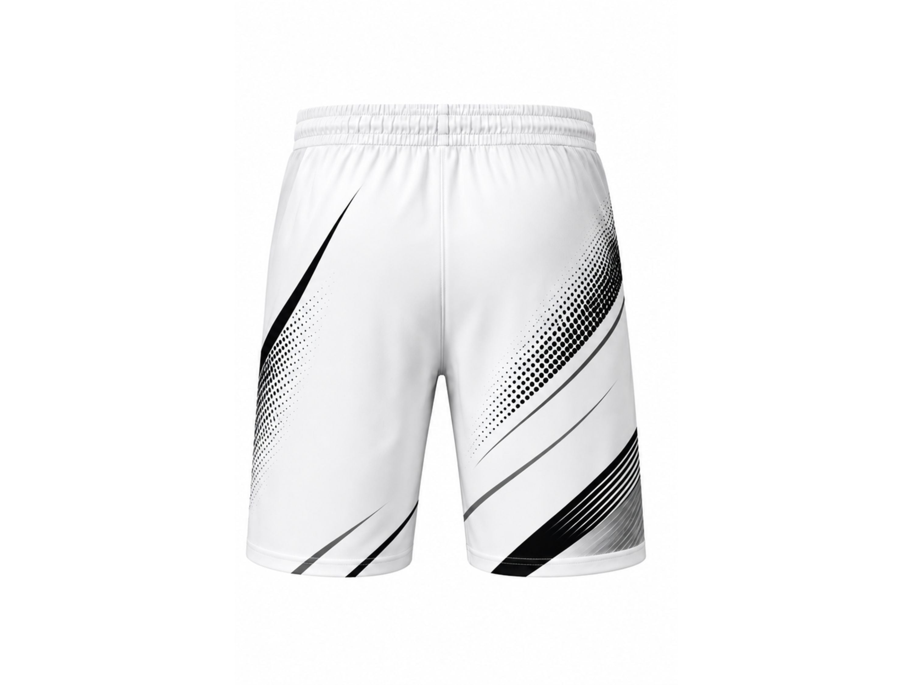 White & Black Pickleball Shorts – Custom Team Sportswear, Wholesale Bulk, Low MOQ