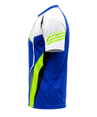 Custom Handball Training Shirt – Blue White Warmup Teamwear for Wholesale Sports Buyers