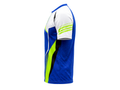 Custom Handball Training Shirt – Blue White Warmup Teamwear for Wholesale Sports Buyers