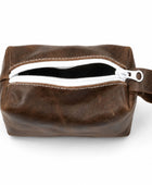 Personalized Leather Makeup Bag Wholesale | Custom Bridesmaid Cosmetic Bag Private Label Manufacturer