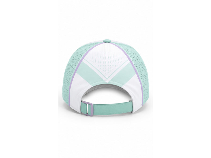 Custom Pickleball Cap | Wholesale Pickleball Team Hat | Mint Green White Lavender | Apparels Bridge design preview