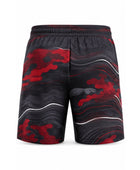 Black, Red & Gray Disc Golf Shorts – Custom Team Sportswear, Wholesale Bulk, Low MOQ