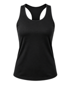 Custom Parkour Racerback Training Tank – Black Sublimated Chase Tag Practice Wear