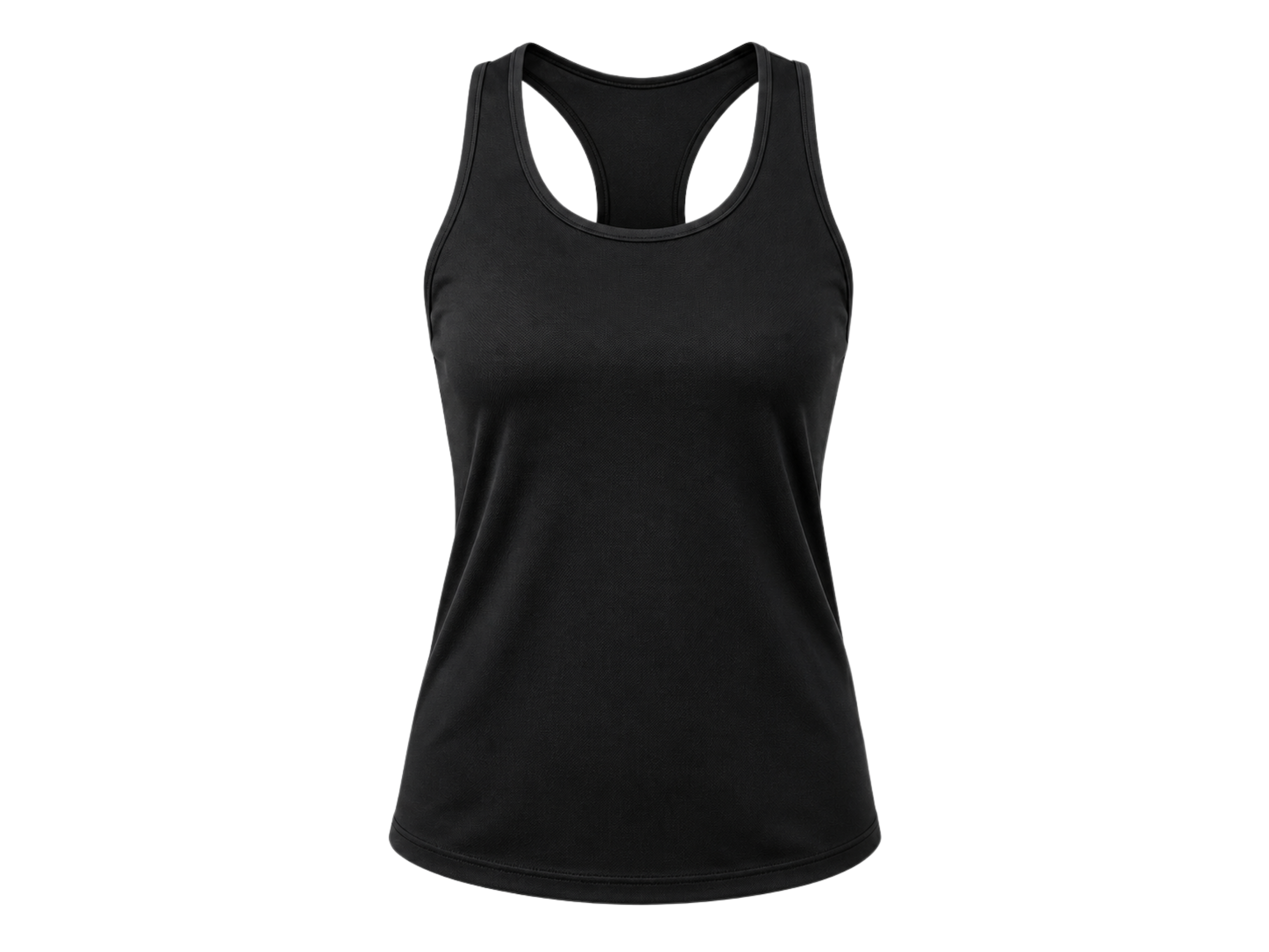 Custom Parkour Racerback Training Tank – Black Sublimated Chase Tag Practice Wear
