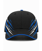 Custom Chase Tag Team Cap – Black Blue Sublimated Sports Cap | Wholesale