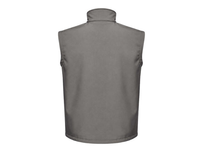 Mechanic Soft Shell Bodywarmer grey for Wholesale Workwear | Low MOQ & Customization