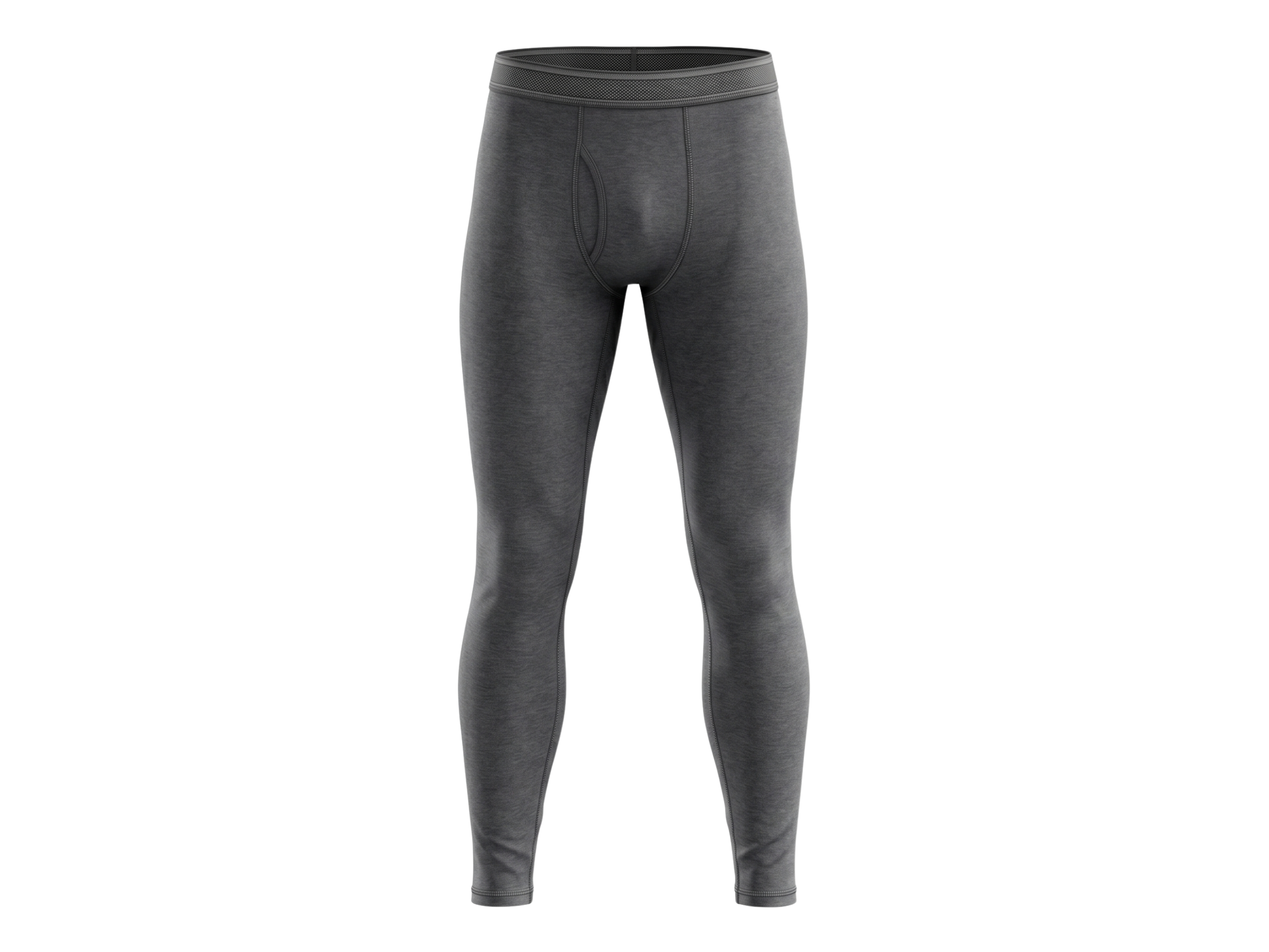Custom Ski Wear Winter Base Layer Pants Grey B2B