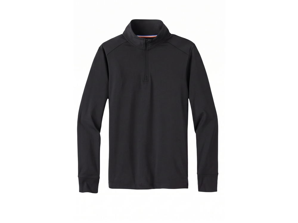B2B School Uniform Quarter-Zip Pullover Bulk School Uniform Manufacturer front design preview
