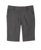 Girls Charcoal Grey Stretch School Uniform Shorts B2B School Uniform Manufacturer