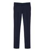 Girls Navy Blue Slim Fit School Uniform Pants B2B School Uniform Manufacturer
