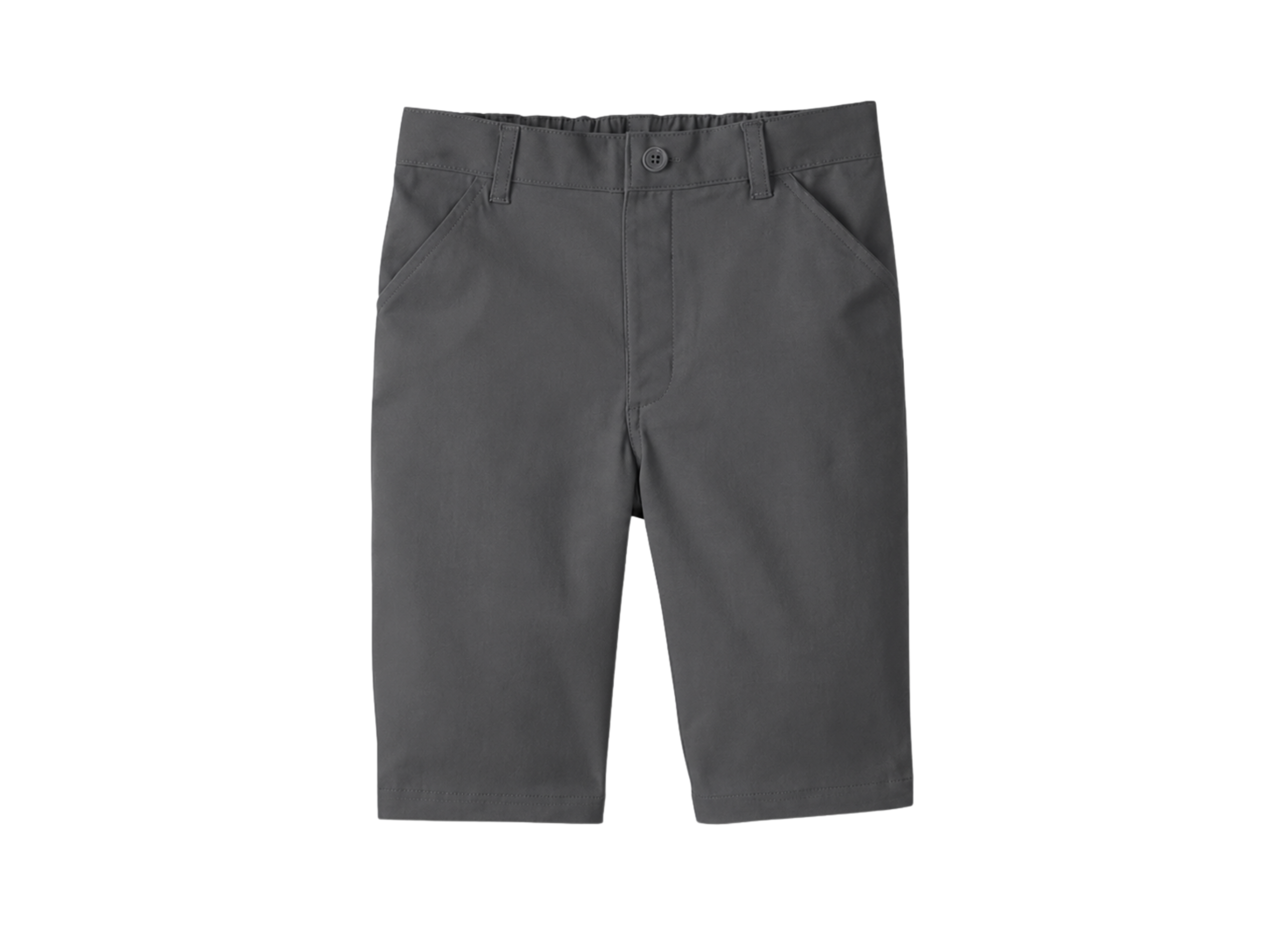 Wholesale Boys Grey Stretch School Uniform Shorts Low MOQ School Uniform Manufacturer