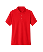 School Uniform Polo Shirt Red Short Sleeve B2B Schoolwear Manufacturer