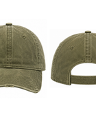 Custom Vintage Olive Acid Wash Cap B2B
