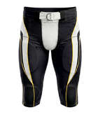 Custom Black & White American Football Shorts Wholesale Teamwear
