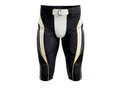 Custom Black & White American Football Shorts Wholesale Teamwear