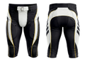 Custom Black & White American Football Shorts Wholesale Teamwear