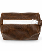 Personalized Leather Makeup Bag Wholesale | Custom Bridesmaid Cosmetic Bag Private Label Manufacturer