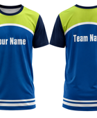 Blue & Green Chase Tag Jersey – Bulk Sportswear, Low MOQ, Wholesale Team Training Kit