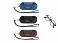 Custom Name Leather Sunglasses Case Wholesale | Personalized Eyewear Holder Manufacturer