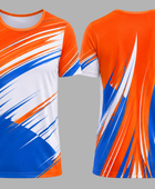 Custom Track & Field Jersey – Orange Team Uniform, Wholesale, Low MOQ, Bulk Sportswear