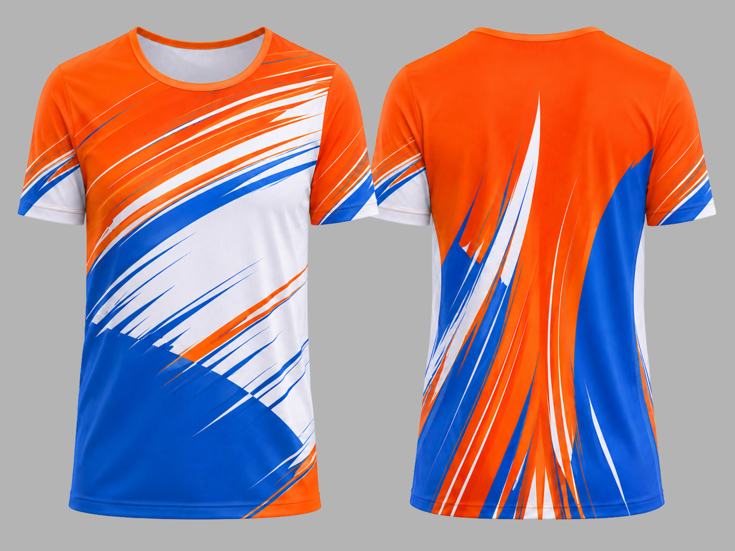 Custom Track & Field Jersey – Orange Team Uniform, Wholesale, Low MOQ, Bulk Sportswear