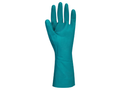 Teal Long-Cuff Nitrile Gauntlet Gloves | B2B Low MOQ Hospitality Workwear Manufacturer