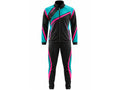 Custom Black Teal Cheer Warm Up Set – Jacket & Pants for Wholesale Teams