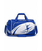 Custom Dance Team Duffle Bag | Wholesale Dancer Kit Bag | Royal Blue White | Apparels Bridge