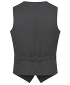 Formal Hospitality Waistcoat Charcoal Grey | B2B Low MOQ Hospitality Workwear Manufacturer