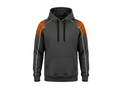 Custom Combat Walkout Hoodie – Charcoal Orange Fight Team Hoodie for Wholesale Buyers