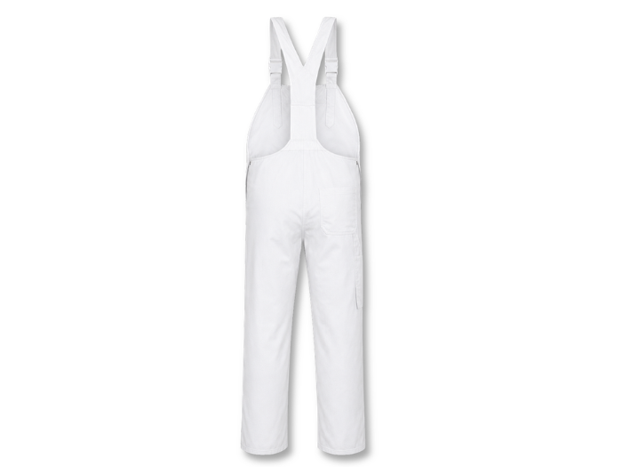 Bib & Brace Overall B2B Low MOQ Window Cleaner Uniform White Workwear