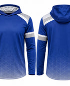 Custom Blue Hockey Hoodie – Wholesale Team Warm Up Hoodie for Clubs