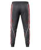 Custom Charcoal Red Rugby Sweat Pant | Wholesale Team Trousers for Bulk Orders
