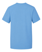 Short Sleeve V-Neck Hospitality Tunic Light Blue | B2B Low MOQ Hospitality Workwear Manufacturer