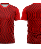 Custom Handball Jersey Red Team Shirt, Wholesale, Low MOQ, Bulk Sportswear