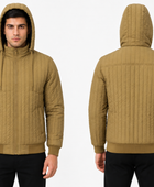Hooded Vertical-Quilt Puffer Jacket | B2B Low MOQ Manufacturer