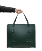 Leather Firewood Carrier Wholesale | Buffalo Leather Log Carrier Tote Bag Fireplace Gift Manufacturer