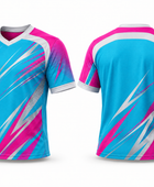 Wholesale Pink & Blue Lacrosse Jersey – Custom Team Uniform, Bulk Orders, Low MOQ, Performance Sportswear
