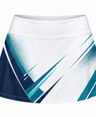 Navy & White Skirt – Team Athletic Skirt, Wholesale Bulk, Low MOQ