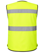 Ripstop Tool Vest B2B Low MOQ Reflective Multi-Pocket Vest Fluorescent Yellow Workwear