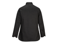 Women’s Double-Breasted Chef Jacket Black | B2B Low MOQ Hospitality Workwear Manufacturer